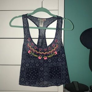 Colorful summer tank top purchased at Nordstrom